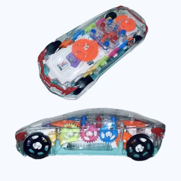 Concept Racing Transparent Car Toy For Kids - Image 3